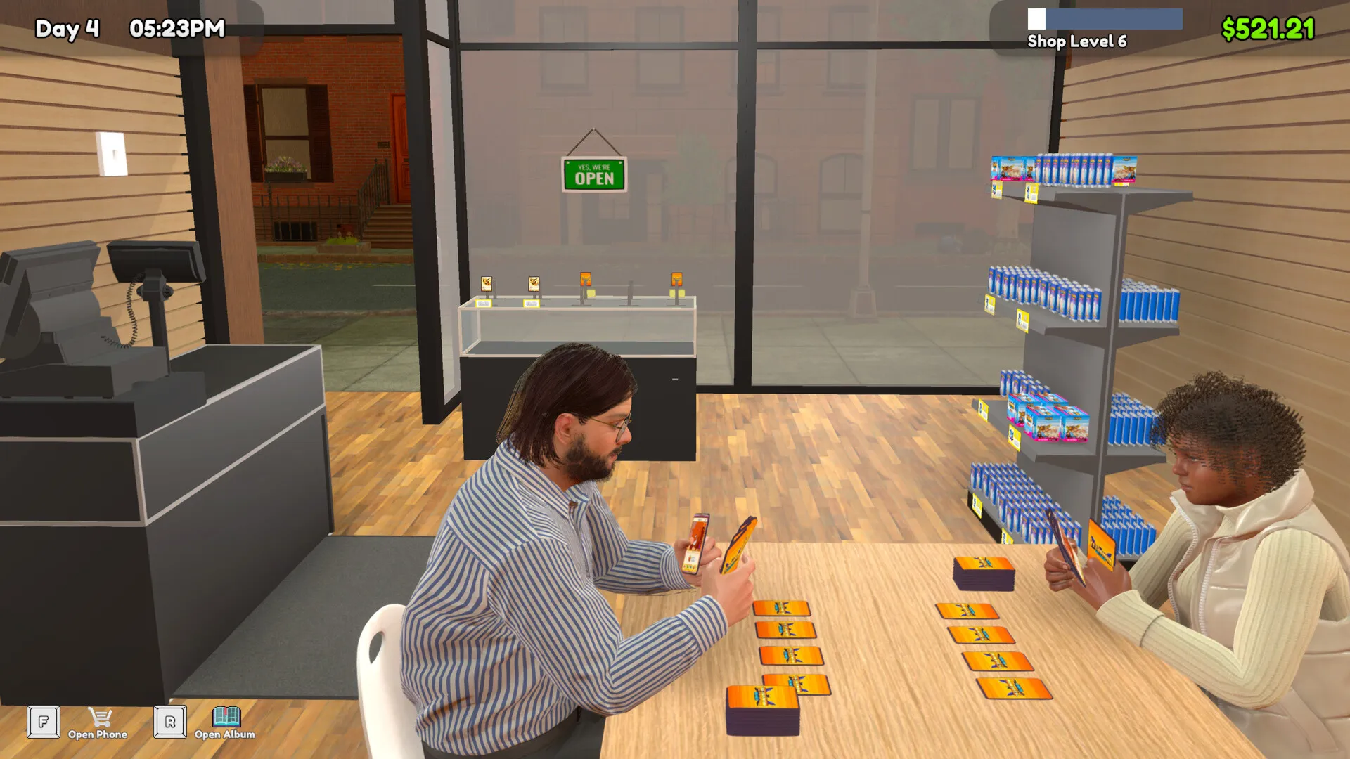 SS 3F2209FD8FF2A2EABDAF76764769505A8031297C.1920X1080 RESULT TCG Card Shop Simulator - Ảnh 3