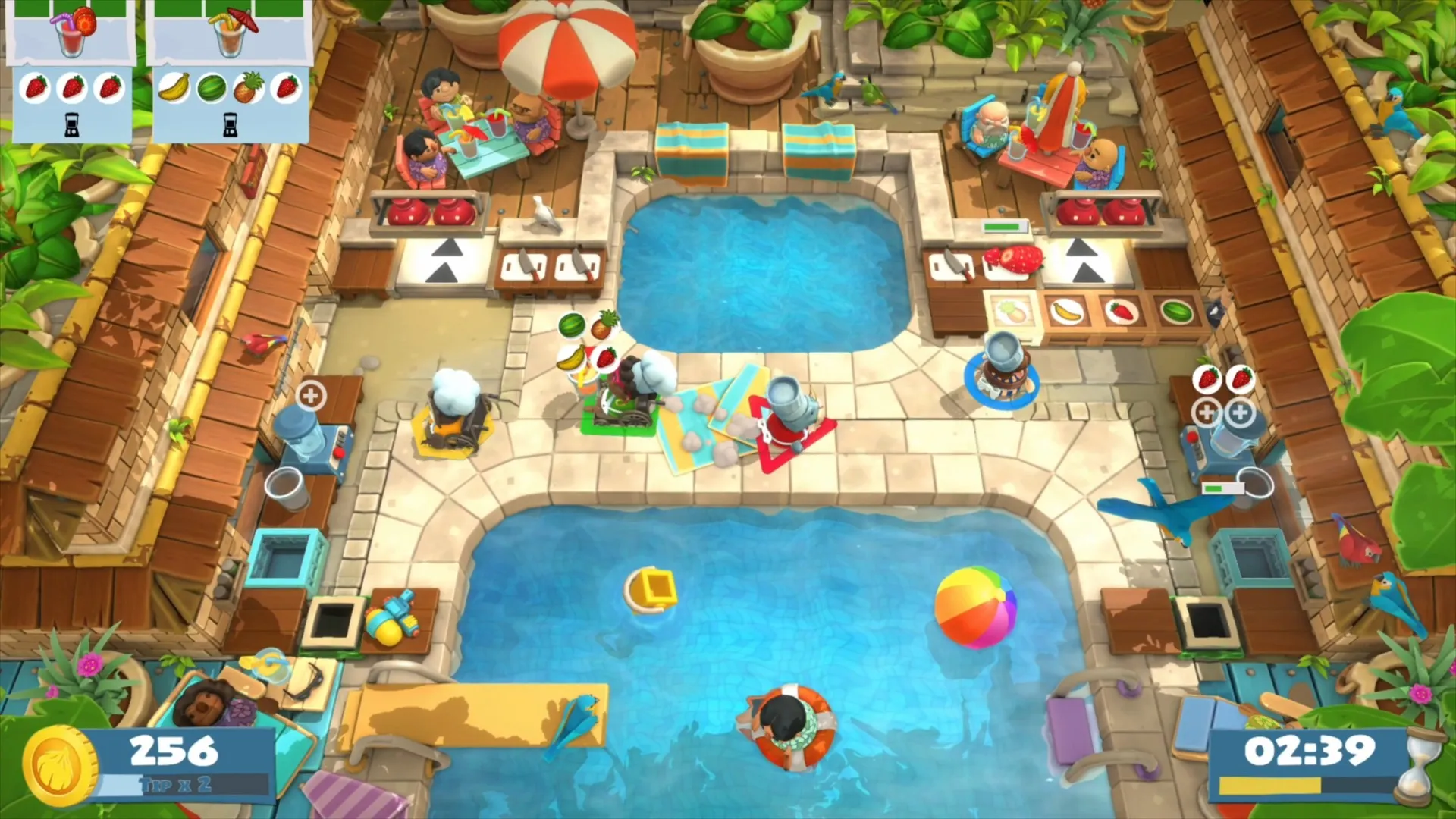 SS D4C4C3B36B48A1D9FF754B6BE0B4AC97D7ACD986.1920X1080 RESULT Overcooked! All You Can Eat - Ảnh 5