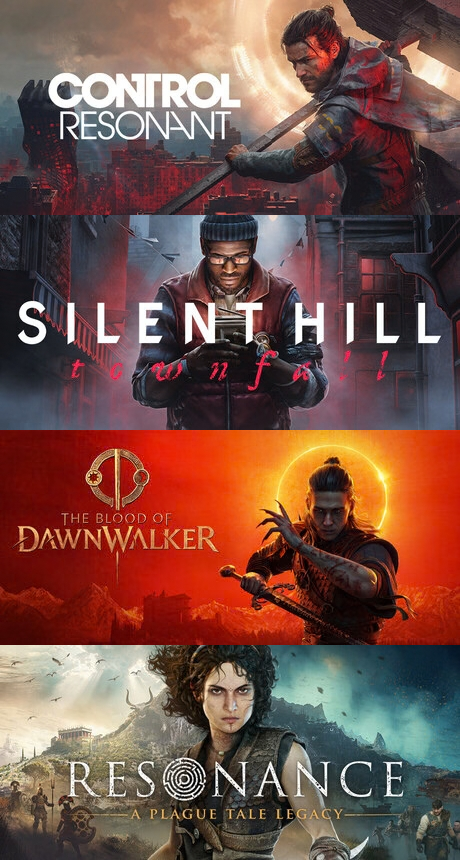 Resonance: A Plague Tale Legacy + The Blood of Dawnwalker + SILENT HILL: Townfall + CONTROL Resonant - Steam Offline